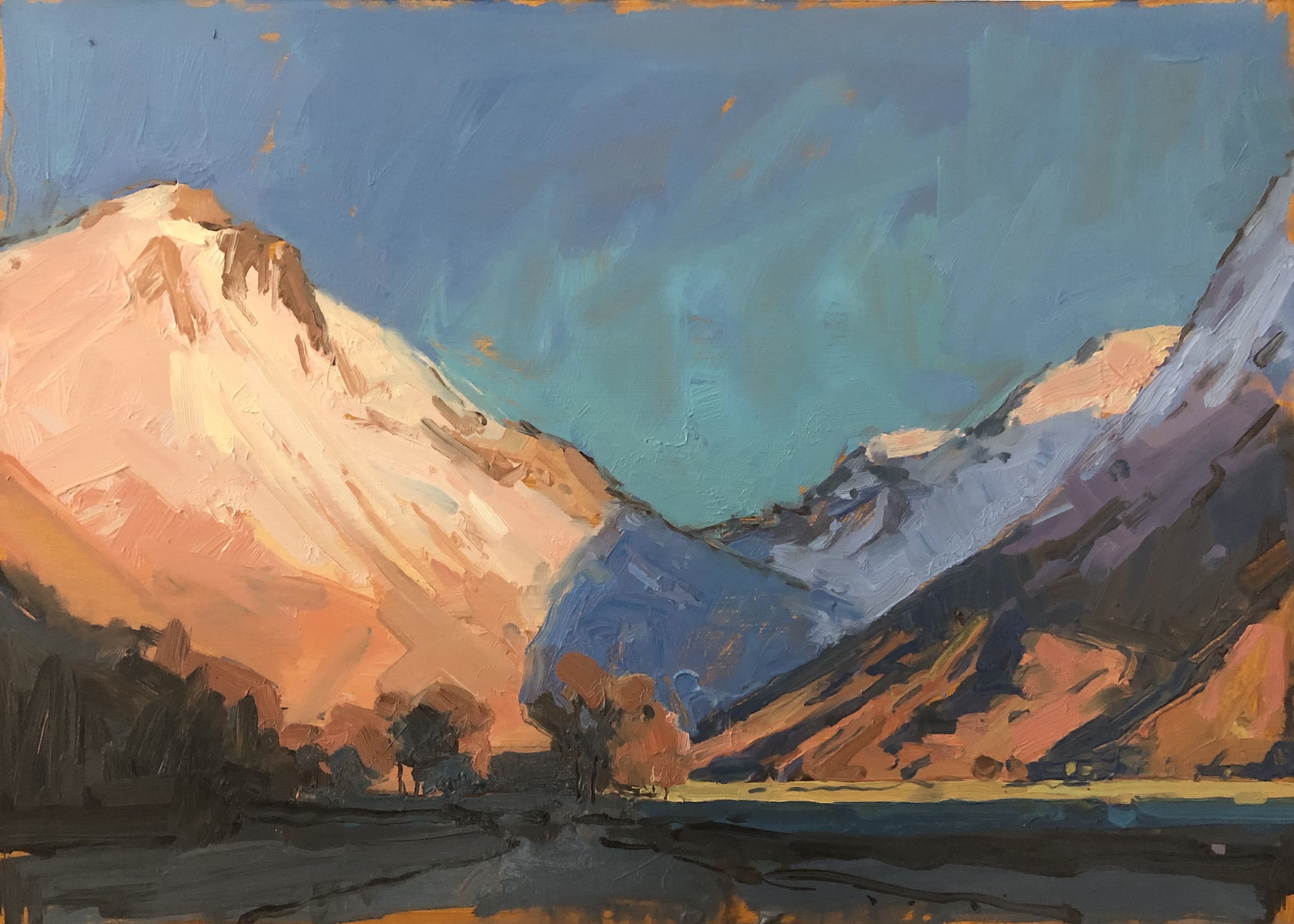 Last light, Lake District 2024